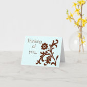 お考える前の カード (黄色い花)