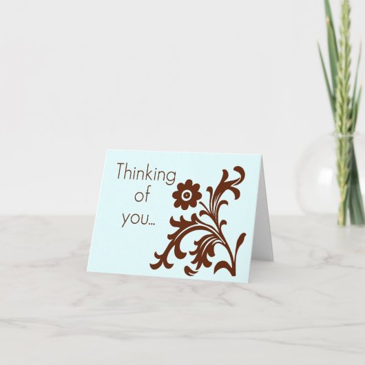 お考える前の カード (正面)