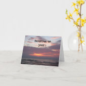 お考える前の！ カード (黄色い花)