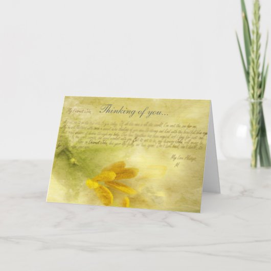 お考える前の… カード (正面)