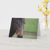 お考える前の… カード (黄色い花)