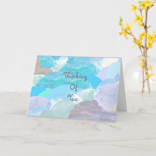 お考える前の カード (黄色い花)