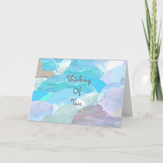 お考える前の カード (正面)