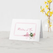 お考える前の カード (黄色い花)