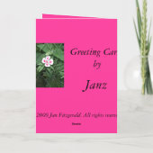 お考える前の カード (裏面)