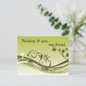 お考える前の ポストカード (スタンド正面)