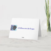 お考える姉様の挨拶状 カード (裏面)