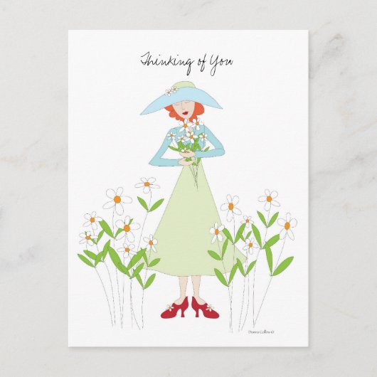 お考える客様のはがき インビテーションポストカード (正面)