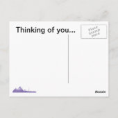 お考える客様のはがき ポストカード (裏面)