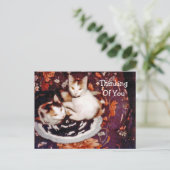 お考える客様のはがき ポストカード (スタンド正面)