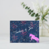 お考える客様のはがき ポストカード (スタンド正面)