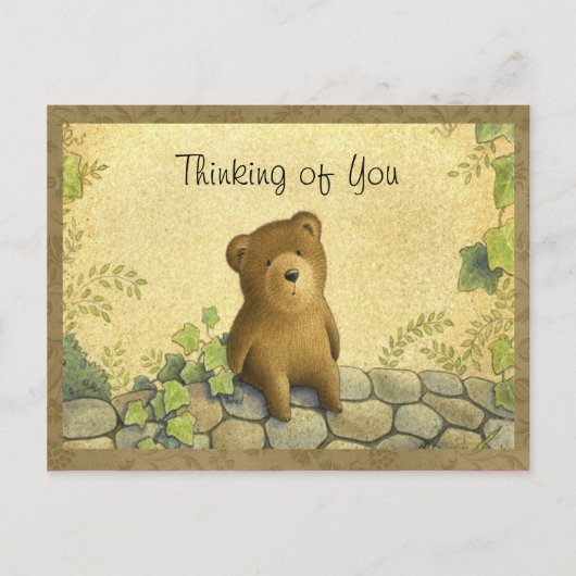 お考える客様のはがき ポストカード (正面)