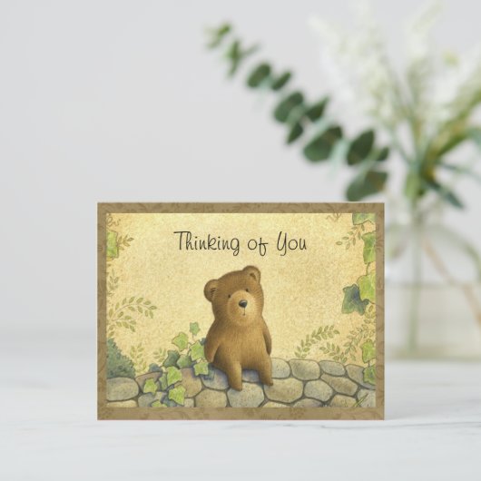 お考える客様のはがき ポストカード (スタンド正面)