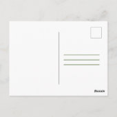 お考える客様のはがき ポストカード (裏面)