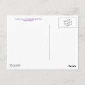 お考える客様のはがき ポストカード (裏面)