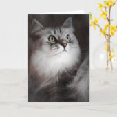 お考える客様の カード (黄色い花)