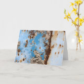 お考える客様 – さびの影 カード (黄色い花)