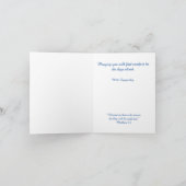 お考える気の毒に カード (内部)