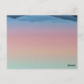 「お考え前と暖かい抱擁を送る」 ポストカード (裏面)