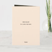 お考え前のカード恋しく思を待つ カード (裏面)