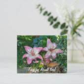 お考え前達のかわいらし事だ ポストカード (スタンド正面)