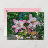 お考え前達のかわいらし事だ ポストカード (正面/裏面)