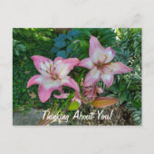 お考え前達のかわいらし事だ ポストカード (正面)