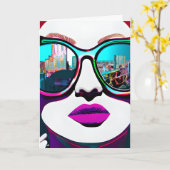 お考え姉さんのこと カード (黄色い花)