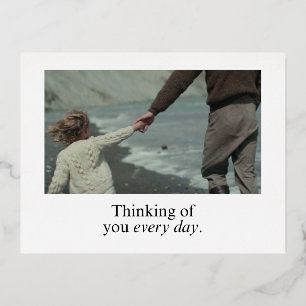 お考え客様 – Empathy Card 箔シーズンポストカード