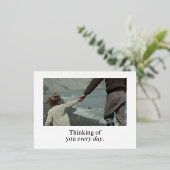 お考え客様 – Empathy Card 箔シーズンポストカード (立ち正面)