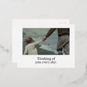 お考え客様 – Empathy Card 箔シーズンポストカード (正面/裏面)