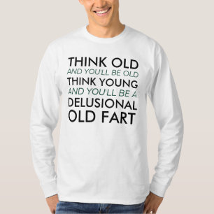 お考え年寄り Tシャツ