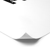 お肉にお米すしおもしろいステーキパン ポスター (角)