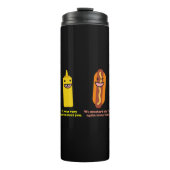 お肉に優しいよマスタードでまた タンブラー (正面)