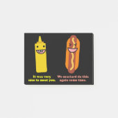 お肉に優しいよマスタードでまた ポストイット (正面)