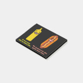 お肉に優しいよマスタードでまた ポストイット (アングル)