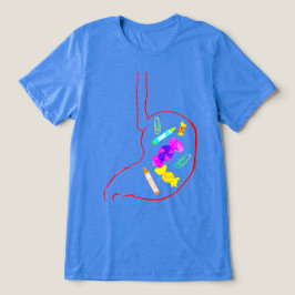 お腹いっぱい トライブレンドTシャツ