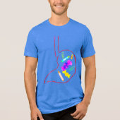 お腹いっぱい トライブレンドTシャツ (正面)