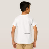 お腹がすいた子のTシャツ Tシャツ (裏面フル)