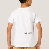 お腹がすいた子のTシャツ Tシャツ (裏面)