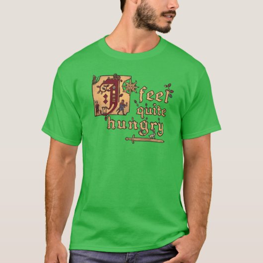 お腹がすいた KCD オーバーサイズ Tシャツ (正面)