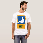 お腹がすいた Tシャツ (正面フル)