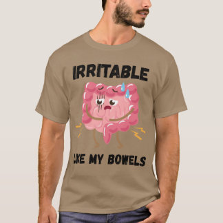 お腹がイライラ Tシャツ