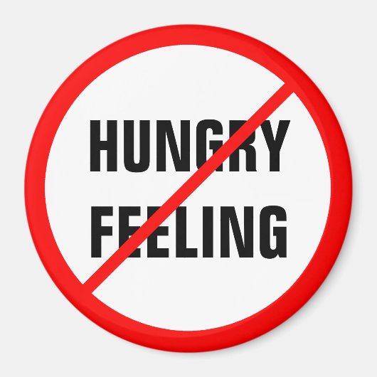 お腹が感じ空いた！ マグネット (正面)