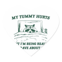 お腹が痛いけど本当に勇敢なんだ