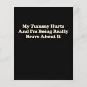 お腹が痛くて本当に勇気がある チラシ (正面)