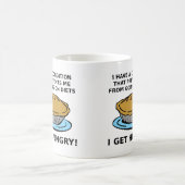 お腹が空いた状態の面白いマグカップ コーヒーマグカップ (中央)