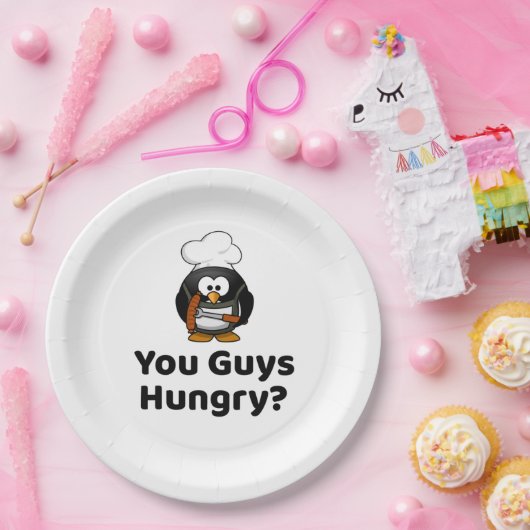 お腹すいた？パーティーおもしろい焼きバーベキュー ペーパープレート (パーティー)