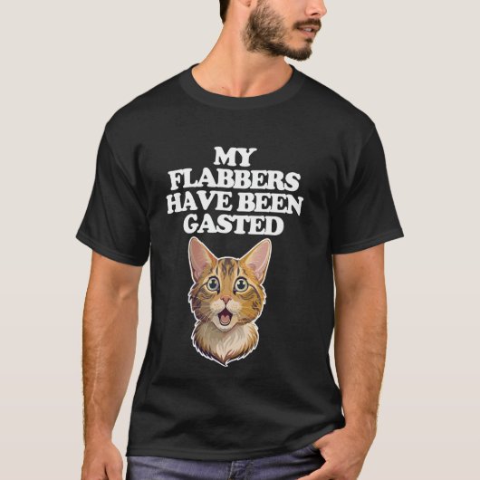 お腹の虫が鳴いてる - 笑えるフレーズ 子猫 Tシャツ (正面)