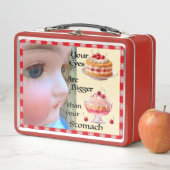 お腹より大きな目 Lunchbox メタルランチボックス (インサイチュ)